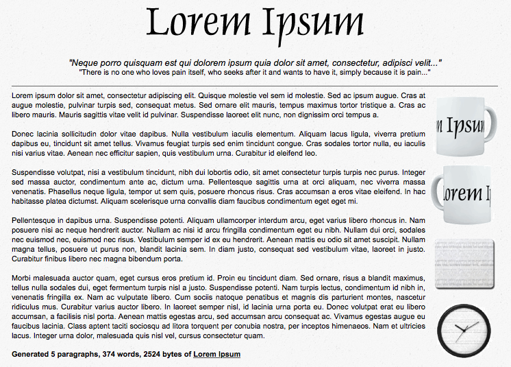 Copywriting 101 Presentatie is alles - Bad example
