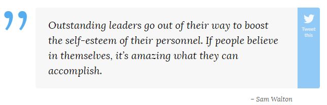 Wat is het verschil tussen een baas en een leider - Sam Walton